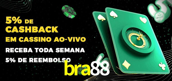 Promoções do cassino ao Vivo bra88